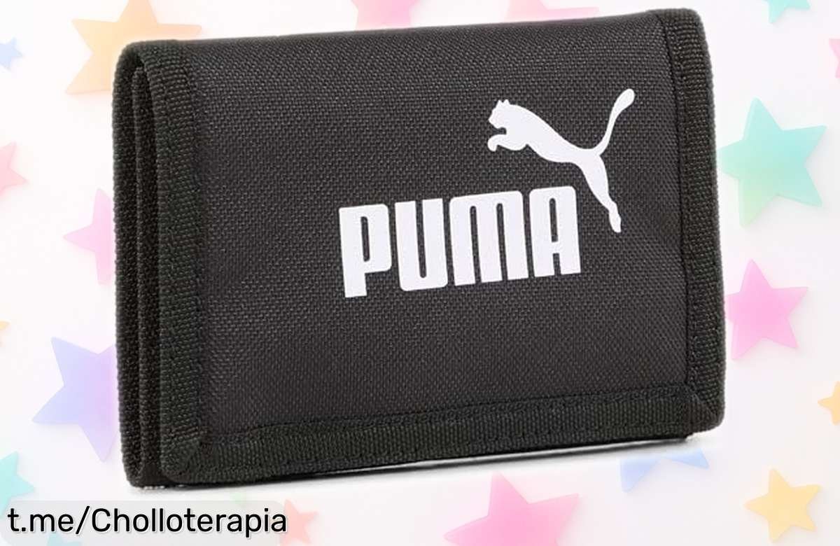 Cartera PUMA para niños, el super chollo que todos quieren, ¡aprovéchala antes de que desaparezca y deja marcar la diferencia en su juego!