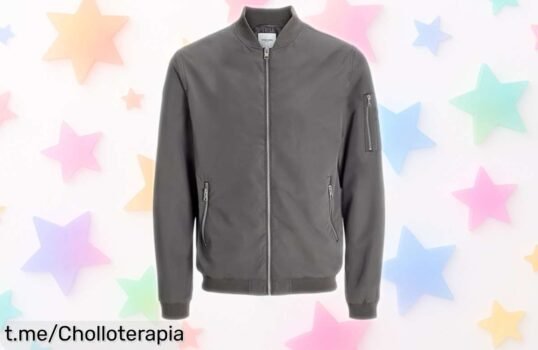 Cazadora Jack & Jones en castlerock con descuento brutal, calidad que perdura y estilo único para brillar ¡No te quedes sin la tuya, atrévete a ser diferente!