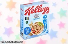 Cereales All Bran natural sin azúcar ni edulcorantes con descuento brutal, ¡date prisa y llena tus días de energía y bienestar a un precio que enamora!