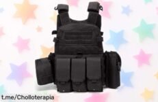 Chaleco Airsoft Licsaliwe multifuncional a un precio rebajado solo por tiempo limitado, prepárate para ganar y siente la emoción en cada partida. ¡No dejes escapar esta oportunidad!