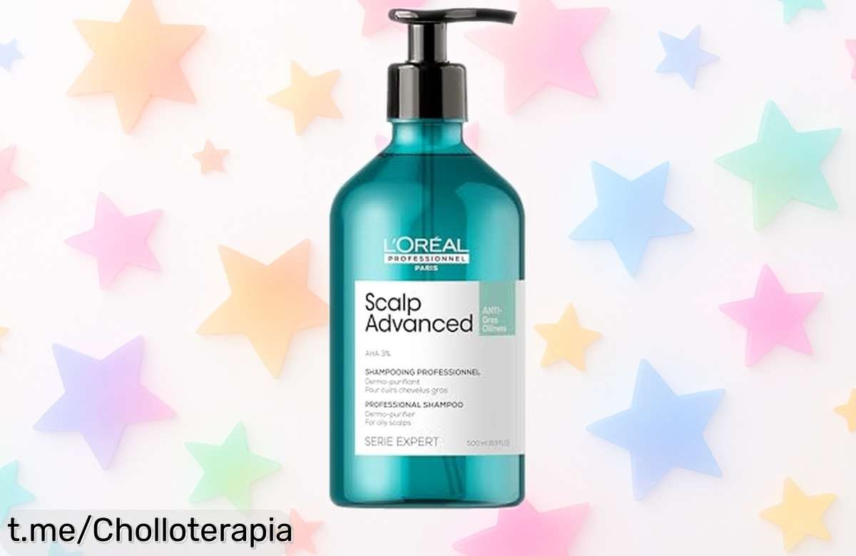 Champú anti grasa L’Oréal con efecto lifting: precio rebajado increíble, ¡purifica tu cuero cabelludo y dale a tu pelo el cuidado que necesita ya!