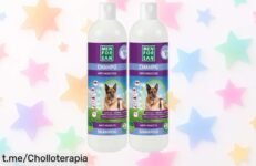Champú antiinsectos Menforsan para perros: elimina pulgas y garrapatas al instante, ¡precio rebajado por tiempo limitado! Protege a tu peludo amigo y dile adiós a los bichos YA.