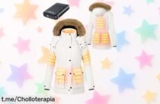 Chaqueta calefactable GOTOBI para mujer a precio loco, con 8 zonas de calor ¡Aprovecha esta oferta limitada y siente el calorcito ahora mismo en tus aventuras!