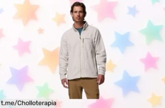 Chaqueta de forro polar Columbia, ahora con precio rebajado increíble: práctica y lista para tus aventuras. ¡No te quedes sin la tuya o sentirás el frío!