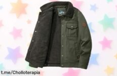 Chaqueta de invierno de vellón grueso: ¡ofertón con caída de precio única para lucir increíble y estar bien abrigado! No te quedes sin la tuya, que vuelan las unidades.