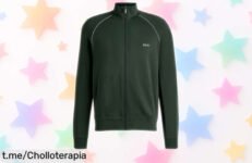 Chaqueta verde Boss para hombre: estilo insuperable y resistencia total a un precio muy bajo. Corre, que quedan pocas y no querrás quedarte sin la tuya.