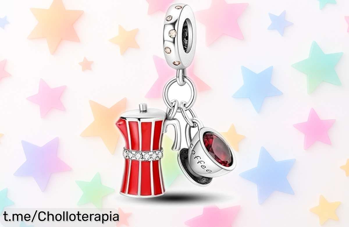 Charm colgante en plata 925 TINSLO con piedras que simbolizan amor y familia a un precio de ganga ¡Hazlo brillar en tu pulsera Pandora y siente la magia ya!