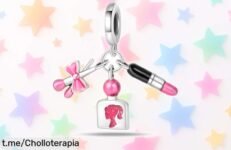 Charm colgante en plata de ley 925 con circonitas que hará brillar tu estilo, ¡ofertón especial para pulseras Pandora! No te quedes sin el tuyo y sorprende a quien más quieres.
