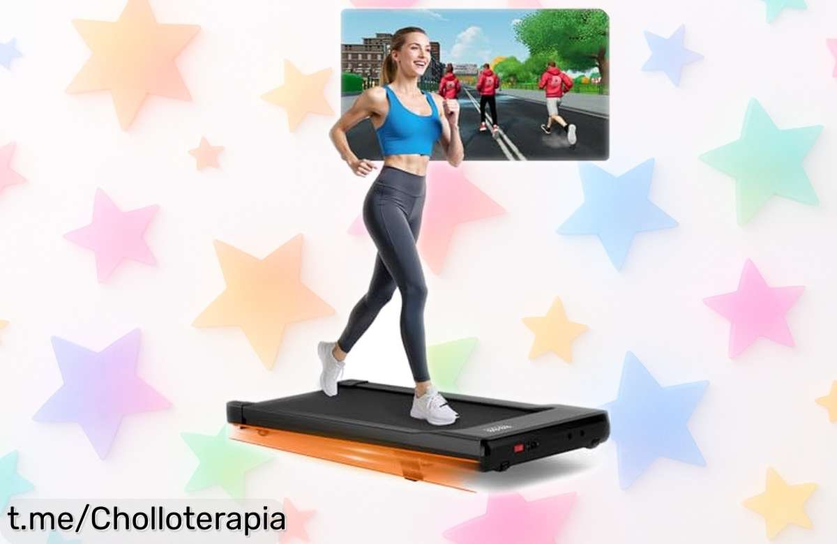 Cinta de correr inteligente para casa y oficina, oferta limitada: potente y silenciosa, perfecta para moverte sin molestias. ¡No dejes escapar este super chollo que te activa ya!