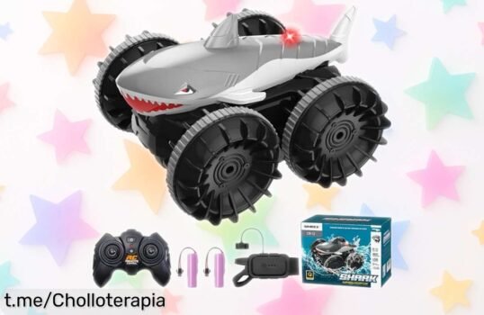 Coche teledirigido anfibio 4WD con sensor de gestos y luces LED a un precio rebajado, ¡no pierdas la oportunidad de vivir diversión sin límites para toda la familia!