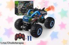 Coche teledirigido todoterreno Rhybor que vuela y brilla: ¡precio rebajado para diversión sin límites, consigue el tuyo antes de que desaparezca!