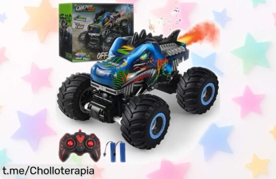 Coche teledirigido todoterreno Rhybor que vuela y brilla: ¡precio rebajado para diversión sin límites, consigue el tuyo antes de que desaparezca!