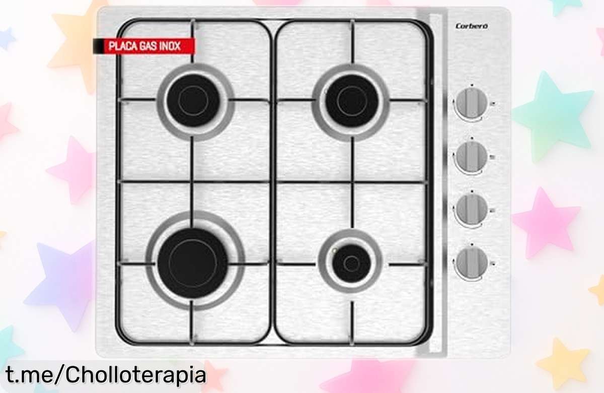 Cocina de 4 fuegos con potencia increíble y seguridad total a un precio rebajado que no podrás creer; este ofertón vuela, ¡hazte con ella antes de que se acabe!