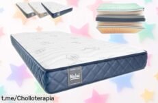 Colchón viscoelástico Don Descanso Mulhacen con doble cara y ventilación 3D a un precio rebajado irrepetible. ¡No dejes pasar este super chollo que cuida tu espalda y tus sueños!