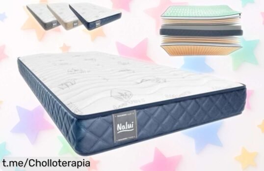 Colchón viscoelástico Don Descanso Mulhacen con doble cara y ventilación 3D a un precio rebajado irrepetible. ¡No dejes pasar este super chollo que cuida tu espalda y tus sueños!