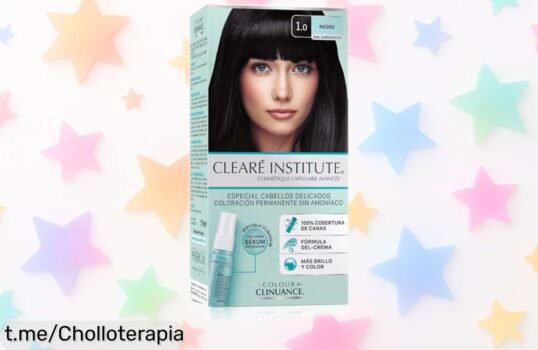 Coloración permanente sin amoníaco para cabellos delicados con sérum, ¡a un precio rebajado que volará! Dale brillo y volumen a tu pelo antes de que se agoten, no te lo pierdas.