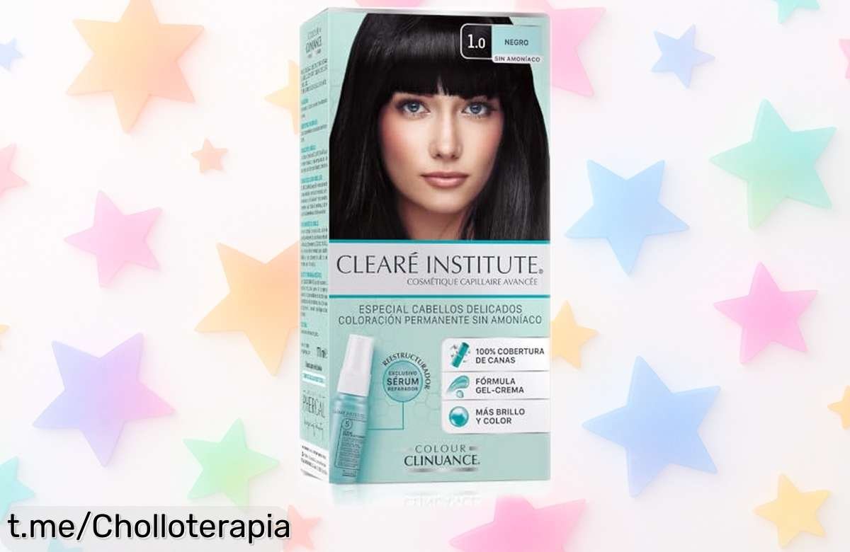 Coloración permanente sin amoníaco para cabellos delicados con sérum, ¡a un precio rebajado que volará! Dale brillo y volumen a tu pelo antes de que se agoten, no te lo pierdas.