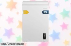 Congelador horizontal Cecotec 99L con puerta ZeroG a precio rebajado, ¡aprovéchalo ya y preserva tus alimentos frescos como nunca antes!