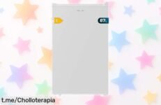 Congelador vertical sobremesa Cecotec de 87L, ¡super chollo con puerta reversible y diseño compacto! Corre antes que se agoten y guarda todo lo que quieras a un precio loco.