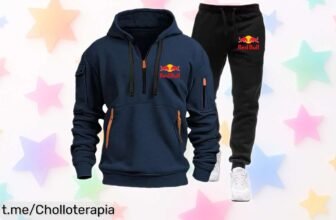 Conjunto de sudadera y pantalón deportivo Red Bull 2025 con capucha, ¡ofertón que vuela! Siente el estilo y la energía imparable a un precio loco, no te lo pierdas ya mismo.