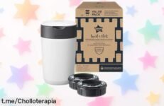 Contenedor para pañales Tommee Tippee Twist & Click con 2 recambios, gran capacidad y precio rebajado ¡Tu casa fresquita y sin olores te espera! No dejes escapar esta oportunidad única.