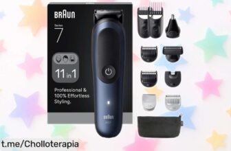 Cortapelos Braun todo en uno con cuchilla ProBlade a precio rebajado; ¡aprovecha este super chollo y luce un estilo impecable antes de que se agote!