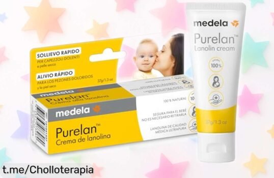 Crema de lanolina Medela para pezones y piel seca con caída de precio increíble, ¡aprovéchalo ya y cuida de ti y tu bebé como se merecen!