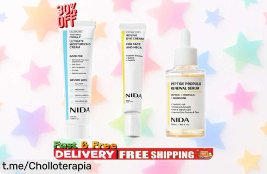 Crema hidratante antienvejecimiento con retinol y propóleo de Corea NIDA, ¡descuentazo insuperable para que muestres una piel radiante y joven ya!