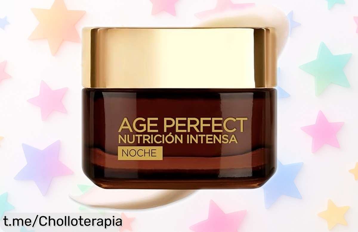 Crema nutritiva intensa L’Oreal Men Expert: mejora tu firmeza y reduce flacidez rápido, ¡aprovecha este super chollo y despierta cada día con la piel renovada!