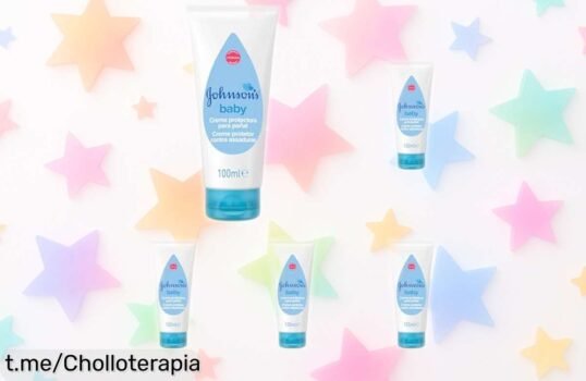 Crema protectora para pañal Johnson's baby en 5 unidades a precio rebajado, cuida la piel sensible de tu bebé y no dejes escapar este super chollo ¡Actúa ya!