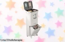 Cubo de basura extra grande con control de olores, ¡rebajado y listo para organizar tu hogar! No te quedes sin el super chollo que hará tu vida más fácil.