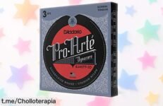 Cuerdas para guitarra clásica D'Addario a precio loco, ¡caída de precio que no puedes dejar pasar! Dale vida a tu música y vibra con cada nota.