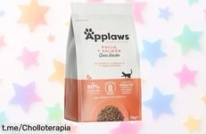 Deliciosa comida seca Applaws de pollo y salmón para gatos: nutrición pura, pelaje brillante ¡Aprovecha este precio rebajado antes de que se acabe!