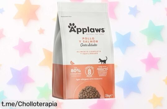 Deliciosa comida seca Applaws de pollo y salmón para gatos: nutrición pura, pelaje brillante ¡Aprovecha este precio rebajado antes de que se acabe!