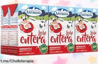Deliciosa leche entera Central Lechera Asturiana en pack de 6x200ml, ahora a precio rebajado: ¡súper chollo que alegrará tus momentos! ¡No te quedes sin ella!