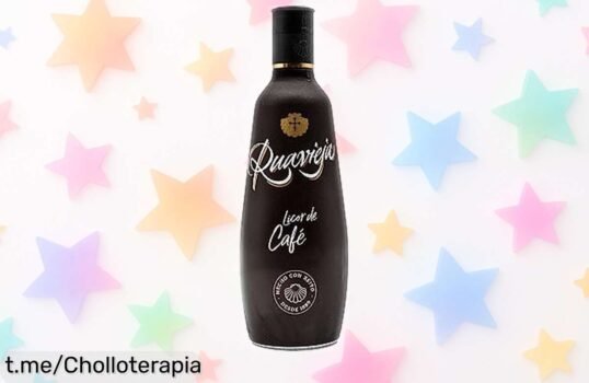 Delicioso licor de café dulce y cremoso Ruavieja 700 ml, super chollo para disfrutar momentos inolvidables. ¡No dejes pasar esta oportunidad que vuela!