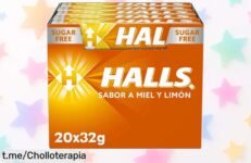Deliciosos caramelos Halls con frescor extra fuerte en 20 sticks: ¡rebajados para disfrutar sabores únicos! Corre, que vuelan y este ofertón no se repite.