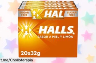 Deliciosos caramelos Halls con frescor extra fuerte en 20 sticks: ¡rebajados para disfrutar sabores únicos! Corre, que vuelan y este ofertón no se repite.