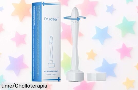 Derma stamp ajustable para barba y cabello a precio rebajado increíble: ¡haz que tu piel brille y tu look sea impresionante con este super chollo antes de que se agote!