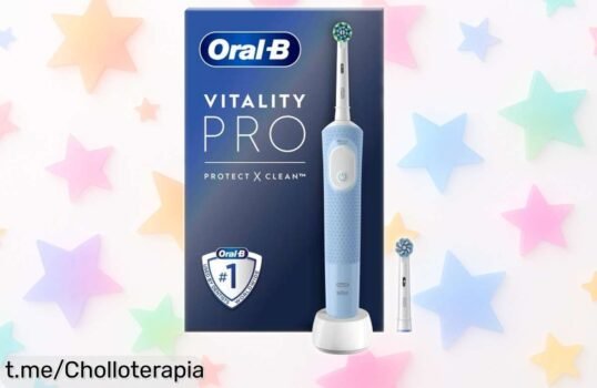 Descubre el cepillo eléctrico Oral-B Vitality y forma parte del super chollo que tu sonrisa merece, ¡aprovecha la oferta limitada y deslumbra con frescura ya!