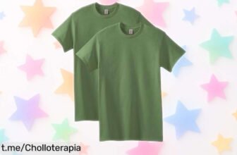 Descubre el increíble 2pack de camisetas Gildan para hombre, resistencia total y ajuste perfecto a un precio rebajado. ¡No te quedes sin este super chollo que tu armario necesita!