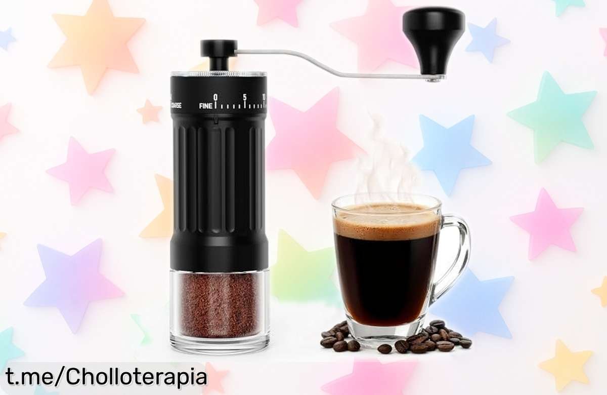 Descubre el molino manual de muela cerámica con 40 ajustes, ¡una rebaja increíble y tu café nunca habrá estado tan delicioso! Aprovecha este super chollo antes de que se acabe.