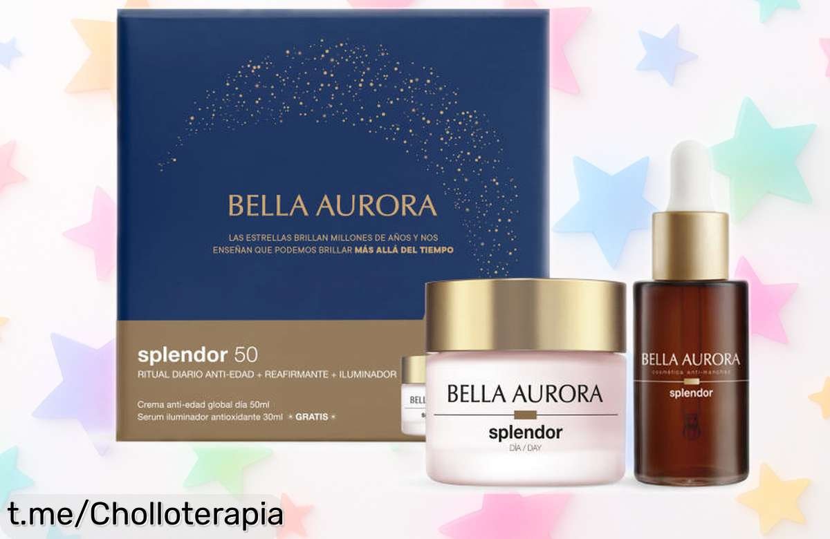 Descubre el pack antiedad y luminosidad Bella Aurora, con cremas que realzan tu belleza a un precio rebajado; ¡no dejes pasar esta oportunidad que tu piel agradecerá!