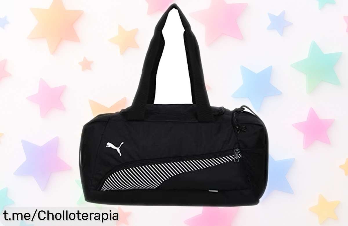 Descubre la bolsa deportiva PUMA XS con cremallera doble y correa ajustable, ahora a un precio loco. ¡Aprovecha este super chollo antes que desaparezca!