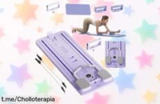 Descubre la máquina de Pilates ExeractFit: compacta, plegable y súper estable. ¡Precio bajado para ponerte en movimiento ya! No esperes, las unidades vuelan y tú mereces estar fit.