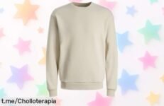 Descubre la sudadera JJECHARGE Moonbeam XXL, estilo eterno y tela resistente a un precio rebajado que volará ¡Pocas unidades disponibles, no dejes pasar esta oportunidad única!