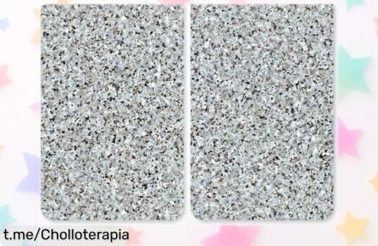 Descubre las placas protectoras WENKO en vidrio granito, perfectas para cortar y organizar; ¡una rebaja increíble que cambiará tu forma de cocinar!