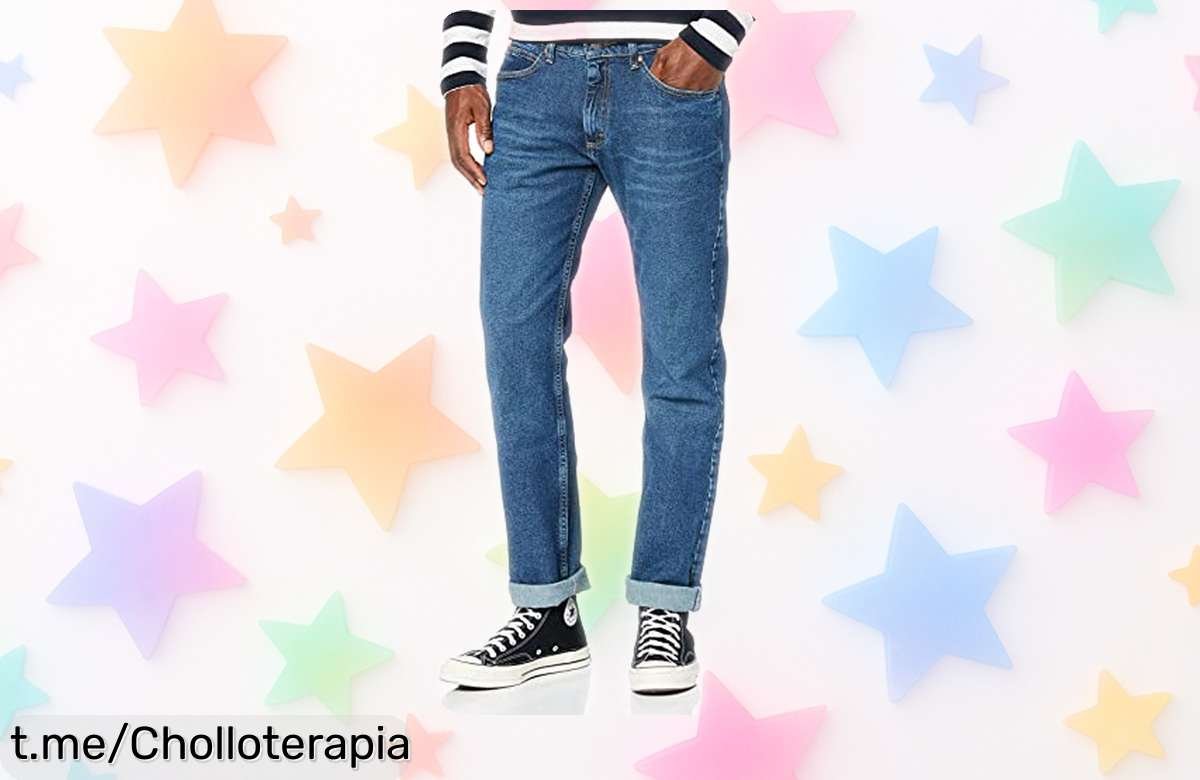 Descubre los jeans Lee Legendary Slim para hombre, ahora a un precio loco que no podrás creer. ¡Vístete con estilo y aprovecha este super chollo antes de que desaparezca!