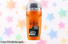 Desodorante L'Oreal con aroma fresco y tecnología Cryo Caps a un precio rebajado, ¡aprovéchalo antes de que desaparezca y siéntete imbatible todo el día!
