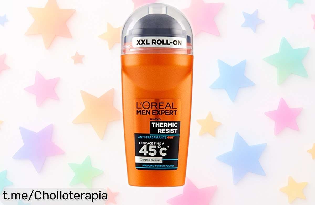 Desodorante L’Oreal con aroma fresco y tecnología Cryo Caps a un precio rebajado, ¡aprovéchalo antes de que desaparezca y siéntete imbatible todo el día!